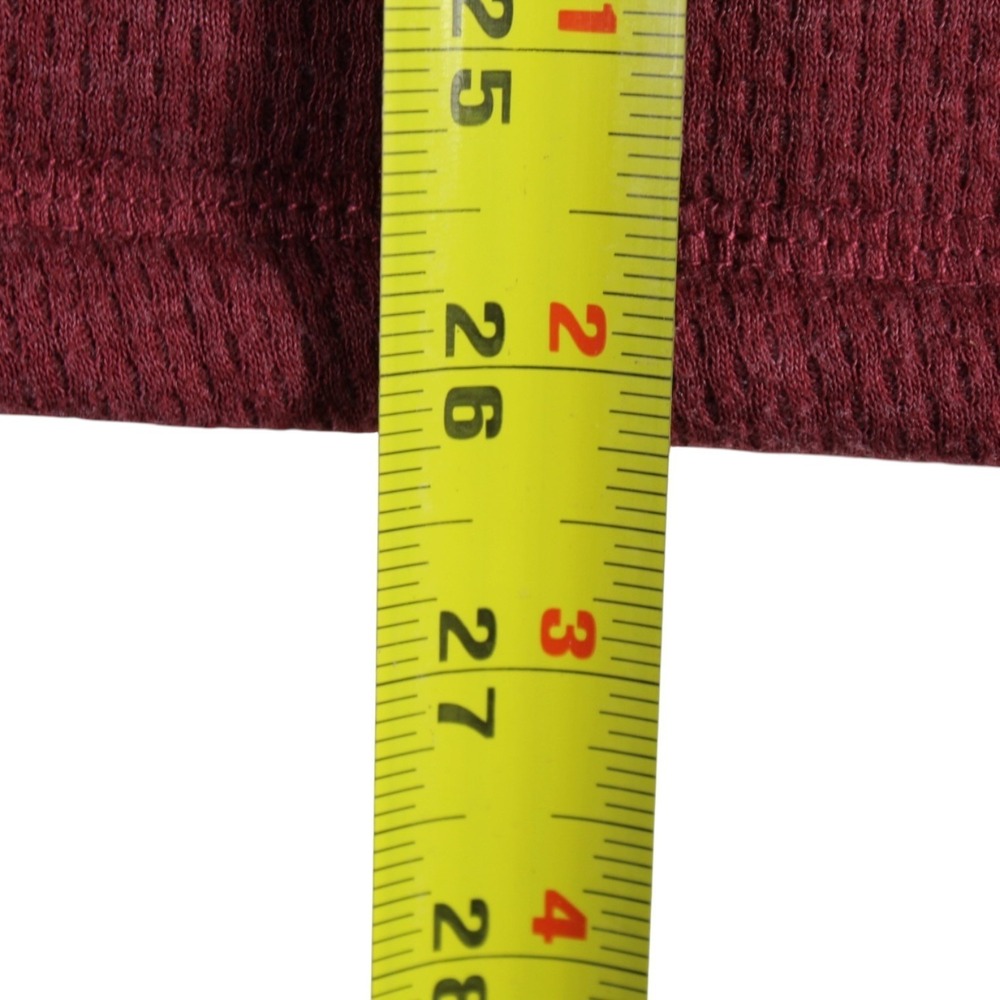 Coleman Henley Sweatshirt Mens Large Maroon Cotton Sherpa Lined Winter Outdoor - Picture 7 of 10